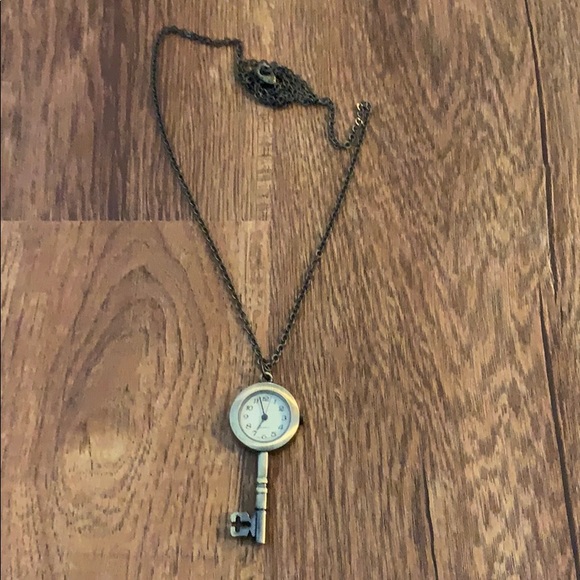 Jewelry - Key shaped Watch necklace